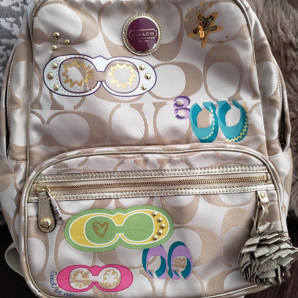 Vintage Coach Backpack